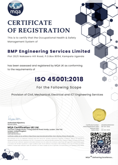 Certificate of Registration