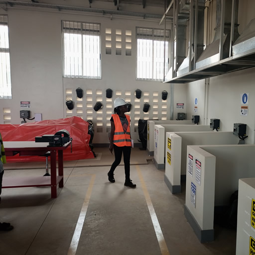 Mechanical and electrical installation area